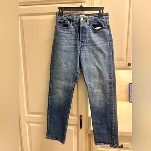 Women’s Levi Blue Denim Jeans